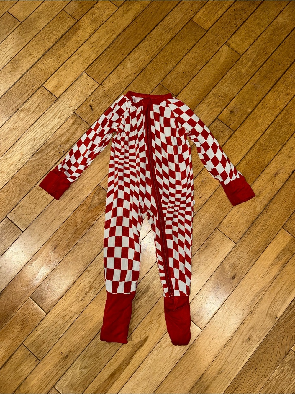 Baby Unisex Brixton Phoenix long sleeve zip onesie pajama bamboo